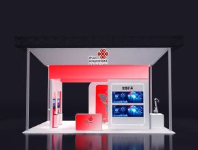 中国联通展位展览设计