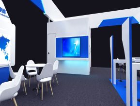 现代环保科技展会展览设计