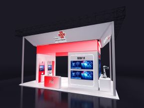 中国联通展位展览设计