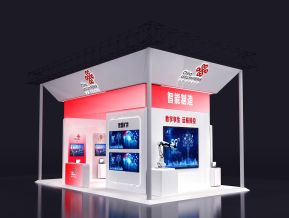 中国联通展位展览设计