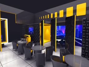 现代风格展位展览设计