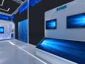 量子科技展会展览设计