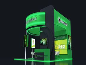 360智慧科技展会展览设计