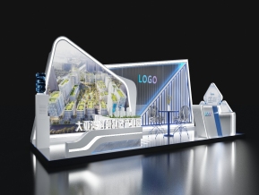 大亚湾科创房地产展位展览设计