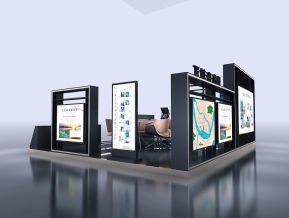 世茂帝封江商场房地产展位展览设计