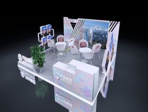 商场万达房地产展位展览设计
