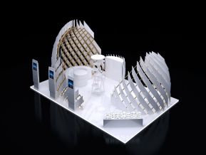 卓越莞惠异形房地产展会展览设计