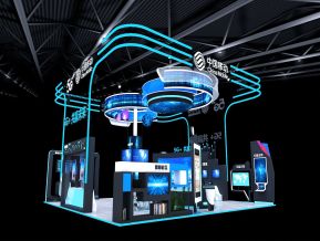 中国移动5G科技展会展览设计