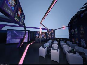 天豪科技游戏展会展览设计