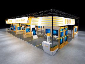 新化电器连接展会展览设计