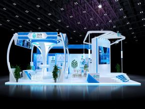 麦克芯片科技展会展览设计