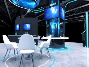 中国移动5G科技展会展览设计