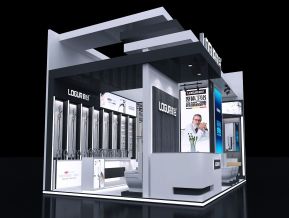 勒古卫浴展会展览设计