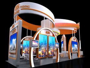 上海浦东展会展览设计源文件