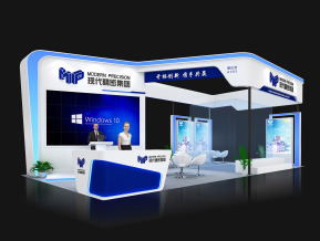 现代精密展览模型