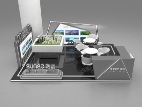 融创房地产展位展览设计