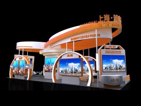 上海浦东展会展览设计源文件