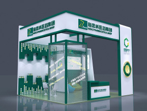 思舒宁药业展会展览设计