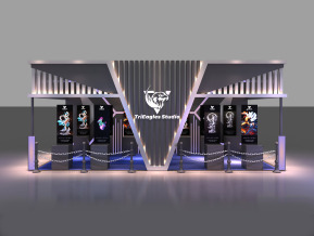 游戏手办展会展览设计