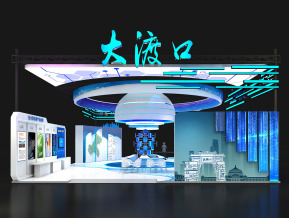 大渡口展览模型