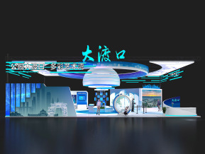 大渡口展览模型