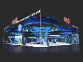 铜梁展台模型