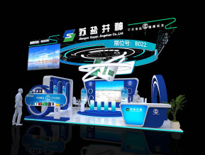 苏盐展台模型