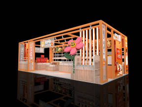 来伊份展览模型