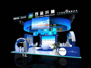 苏盐展台模型