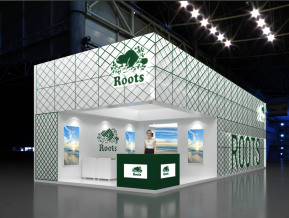 Roots展览模型