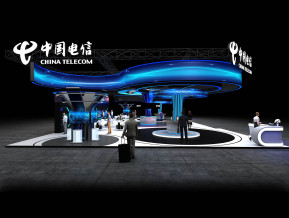 中国电信展台设计方案