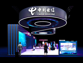 中国电信展台设计方案