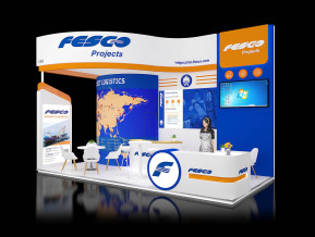 FESCO展台模型