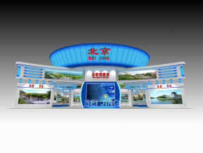 北京展览模型