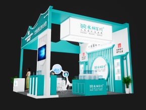水纳百川展览模型
