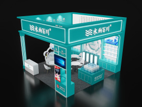 水纳百川展览模型