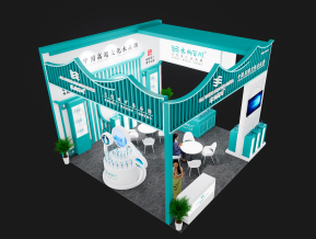 水纳百川展览模型