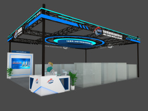 精诚药械展览模型
