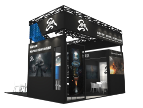 游戏展魂之刃2览展示展台模型展览展示展台模型