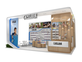 中山大堡礁・现代展台创意展览展示展台模型