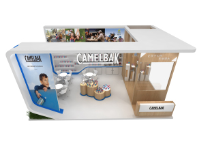 中山大堡礁・现代展台创意展览展示展台模型