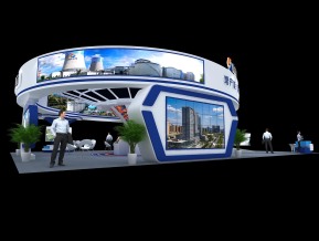 榆林能源展览模型