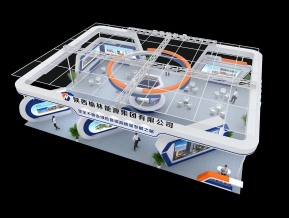 榆林能源展览模型