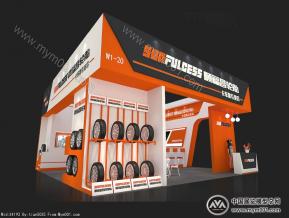 顺福昌轮胎展览模型图片