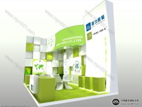 东方树脂展览模型图片