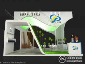 天力展览模型图片