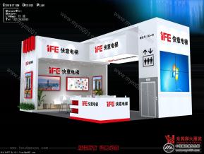 快意电梯展览模型图片