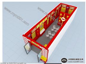 珠海佳霖食品展览模型图片