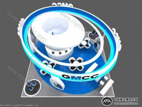 GMCC展台模型图片