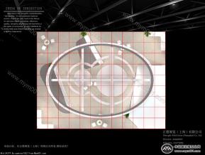 欧帝科技展台3D模型图片